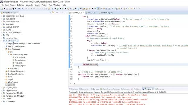 Qué es y cómo crear un Pool de Conexiones en Aplicaciones Java смотреть онлайн