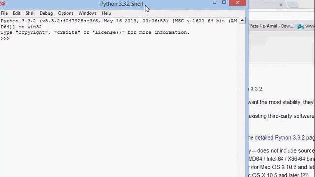 Python lesson 1 (Installation and Hello World program) смотреть онлайн