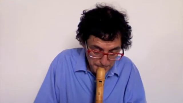 Recorder lesson, Bach, 1 Suite for cello (2/4), BWV 1007, Prélude смотреть онлайн