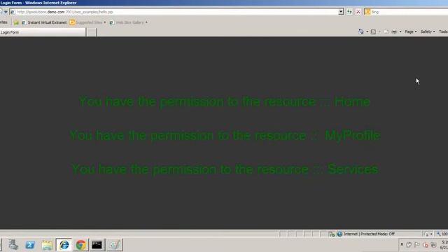 Oracle Entitlements Server 11g & Java Application Integration Demo Video смотреть онлайн