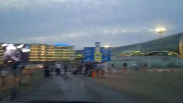 Аэропорт Домодедово, въезд. смотреть онлайн