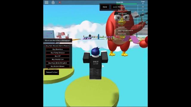Roblox Angry Birds Obby part 1: I REALLY HATE PARKOUR!!!!!!!!! смотреть онлайн