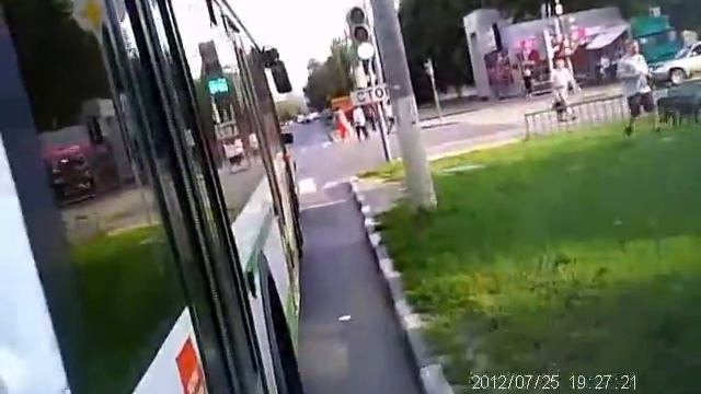 257С-4 (ул. Малышева - Лаванда - пробки) смотреть онлайн