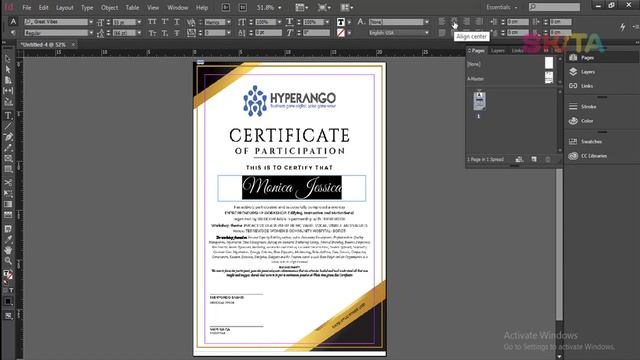 How to insert Names in certificates using InDesign data merge with Ms Excel? смотреть онлайн