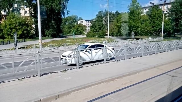Екатеринбург Трамвай №4 Метро Ботаническая - Дворец Спорта смотреть онлайн