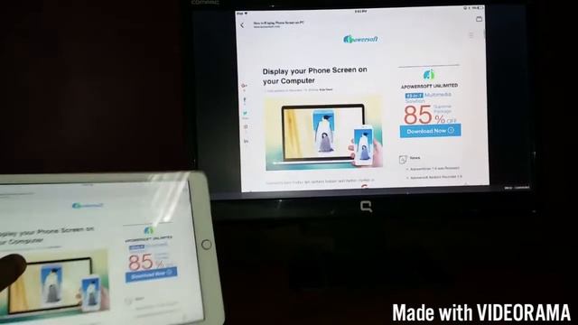 How to Screen mirror your iPad/iPhone/iPod in PC смотреть онлайн