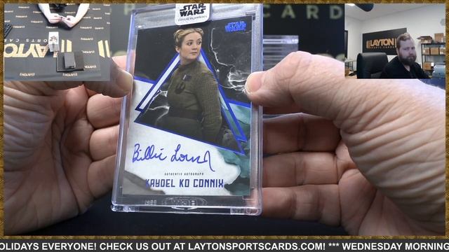 2021 Topps Star Wars Stellar Signatures Case Break #1 смотреть онлайн