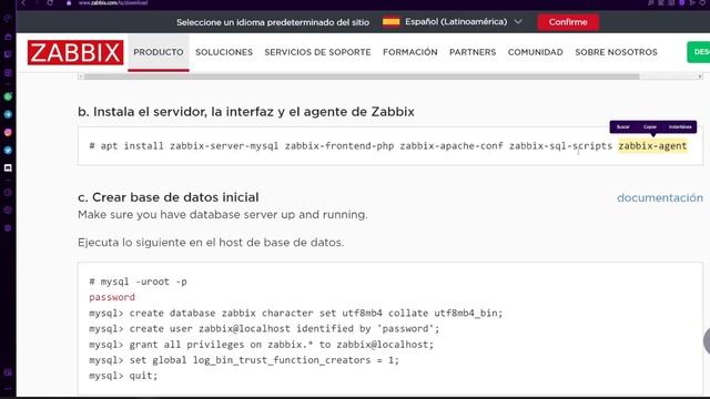 Curso de Zabbix 04 - Instalación del servicio de Zabbix смотреть онлайн