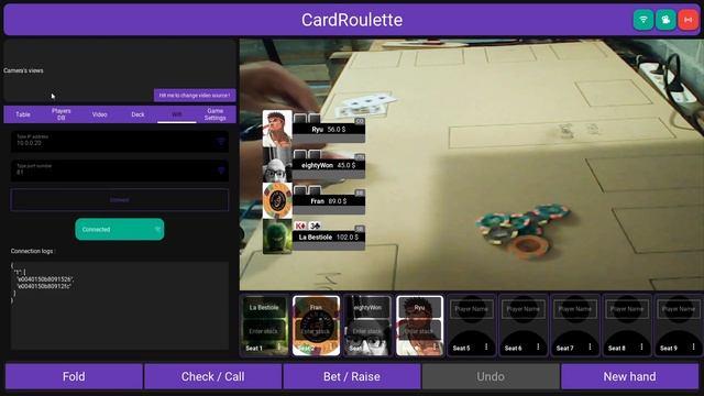 RFID poker interface with kivy GUI смотреть онлайн