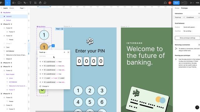 Create A Fully Working PIN Screen Using Variables - Figma Tutorial 2023 смотреть онлайн