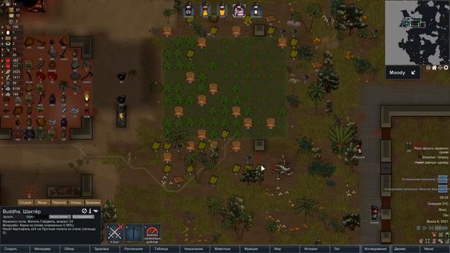RimWorld Hardcore SK гайд - Как начать играть, палеты, автодвери и амбразуры (Lp 10) смотреть онлайн