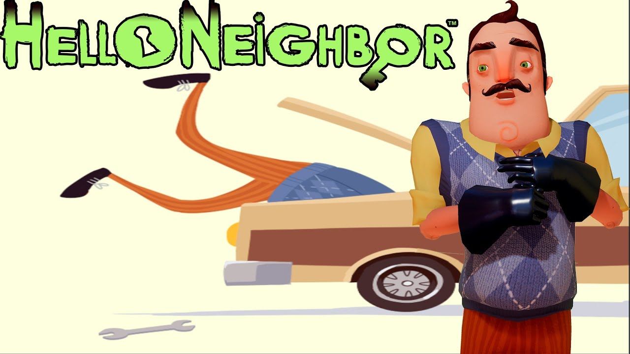 ШОУ ПРИВЕТ СОСЕД!СОСЕДА СБИЛА МАШИНА!ИГРА HELLO NEIGHBOR ПРОХОЖДЕНИЕ!ПРИКОЛЫ 2019!ВИДЕО ДЛЯ ДЕТЕЙ! смотреть онлайн