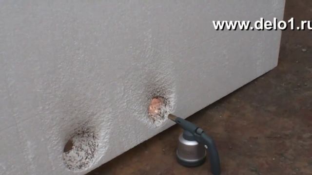 Горит ли пенопласт