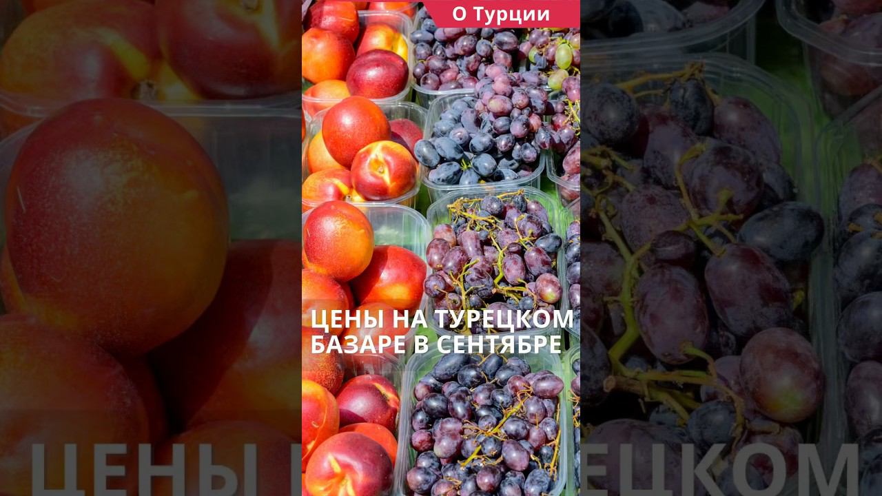 Турецкий базар в сентябре. Цены на базаре в Турции. #shorts #ценывтурции #турцияцены смотреть онлайн