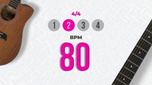 80 BPM [4/4] #METRONOME