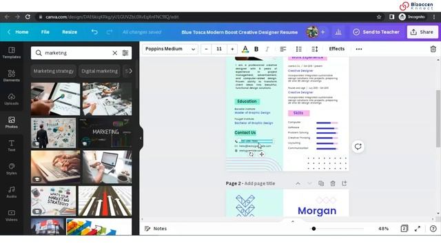 How You Can Make Your Resume/CV- With Canva | Bizaccenknnect смотреть онлайн