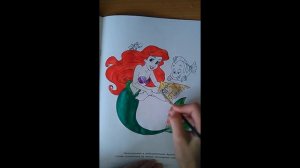 «Раскраска. Принцесса  Русалочка Disney»