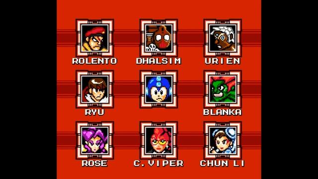 Street Fighter x Mega Man - Title & Stage Select смотреть онлайн