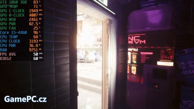 CYBERPUNK 2077 - BENCHMARK | GTX 1060 3GB | i5-4460 | MEDIUM | 1080p смотреть онлайн