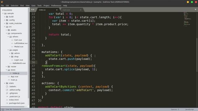 Vue.js 2 Bangla Tutorial #23.5: vuex mappers смотреть онлайн