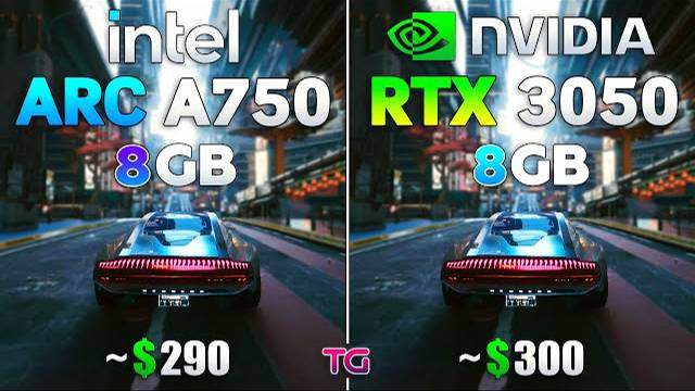 ARC A750 vs RTX 3050 - Test in 10 Games смотреть онлайн