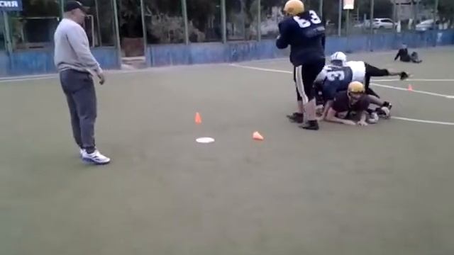 Американский футбол Самый крутой блок смотреть онлайн