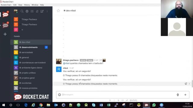 Integração Rocket.chat e Ligero смотреть онлайн