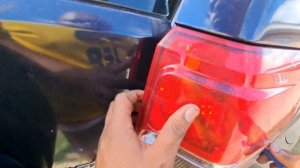 Suzuki Grand Vitara Rear lamp bulbs installation