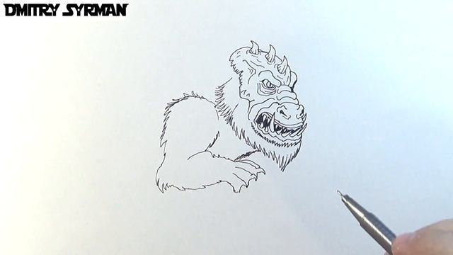 How to draw Ancient behemoth, Heroes, Как нарисовать Древнее Чудище, Герои смотреть онлайн