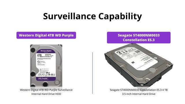 WD Purple vs Seagate Constellation - Which Surveillance HDD is Better? смотреть онлайн