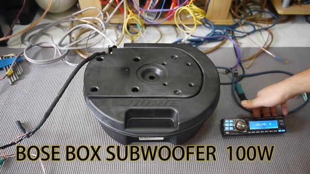 BOSE BOX SUBWOOFER Speaker /Test