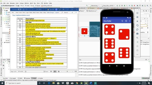 Enhanced Dice Roller App Demo смотреть онлайн