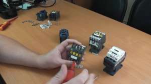 Короткое замыкание и последствия на контактах контактора.