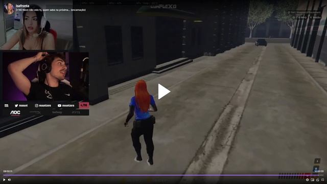 MOUNT REACT A IZA CANTANDO ELE , ELA DISSE QUE QUERIA DEIXAR ELE SEM ROUPA??? смотреть онлайн