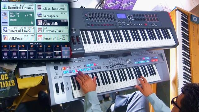The Power of Love Cover on Tyros5 and Vst смотреть онлайн