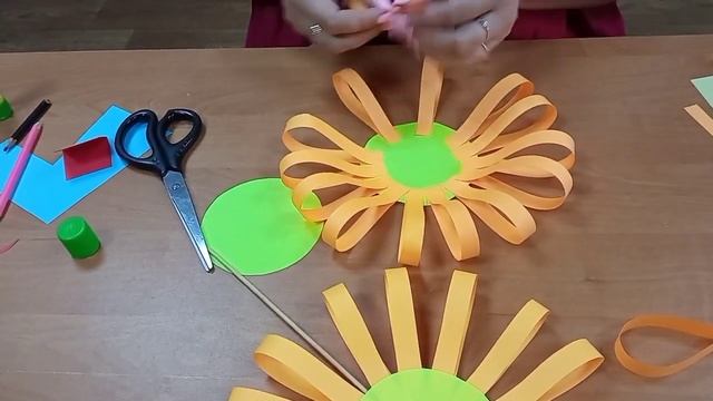 Мастер-класс по изготовлению солнышка из бумаги смотреть онлайн