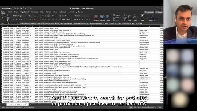 RoadMetrics AI—Export in CSV (Excel) смотреть онлайн