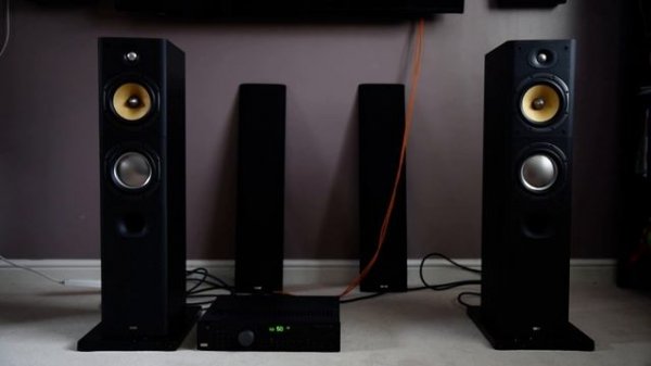 B&W Bowers & Wilkins DM 603 S3 Arcam FMJ A38 Integrated Amplifier