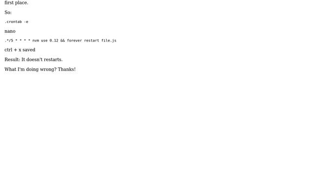 Crontab + Forever + node.js + NPM (2 Solutions!!) смотреть онлайн