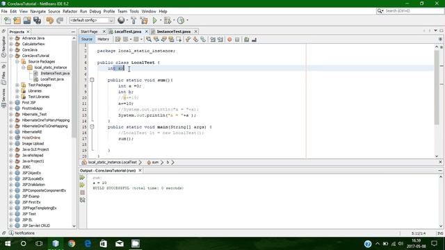 4. Core Java Local Variable, Static Variable and Instance Variable details with live coding (Bangla смотреть онлайн