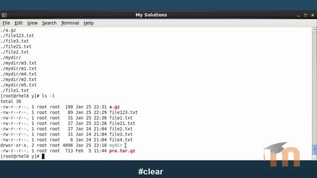 Tar command in Linux - Part 7 (Extract a tar.gz file) смотреть онлайн