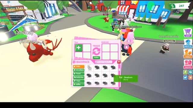 Трейд питомцев в Адопт Ми | Trade Adopt Me Roblox