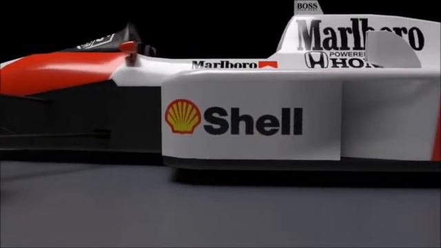 Ayrton Senna McLaren MP4/4 1988 смотреть онлайн