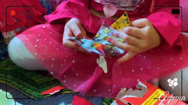 Афине 5 лет ? Распаковка подарков?? смотреть онлайн