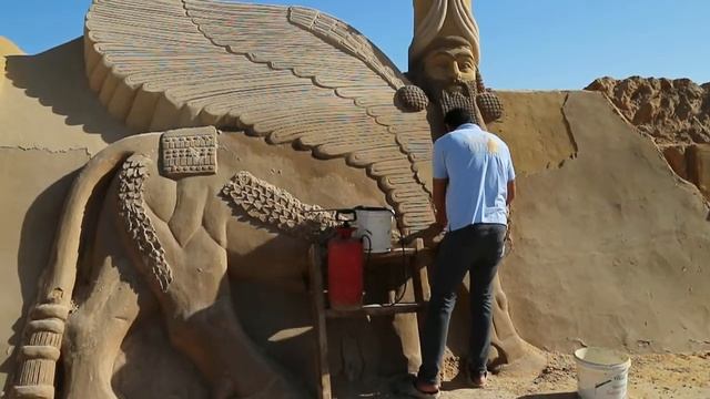 СкуЛьпТуры из ПесКа! ПеСоЧнЫй ГоРоД! ХУРГАДА! SAND CITY! HURGHADA!