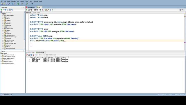 How to write DML Statements in oracle SQL? | Insert command in SQL | DML | Oracle Database Tutorial смотреть онлайн