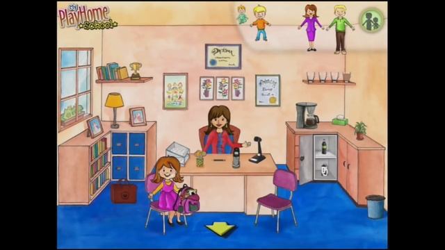 My Play Home School Part 1 - Best iPad app demo for kids - Ellie смотреть онлайн