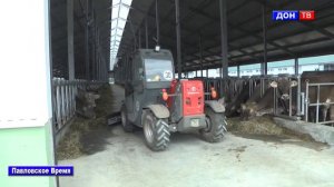 Открытие молочного комплекса в с. Бабка. г. Павловск Воронежской обл