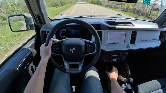 2023 Ford Bronco Heritage 7MT - POV Test Drive (Binaural Audio) смотреть онлайн
