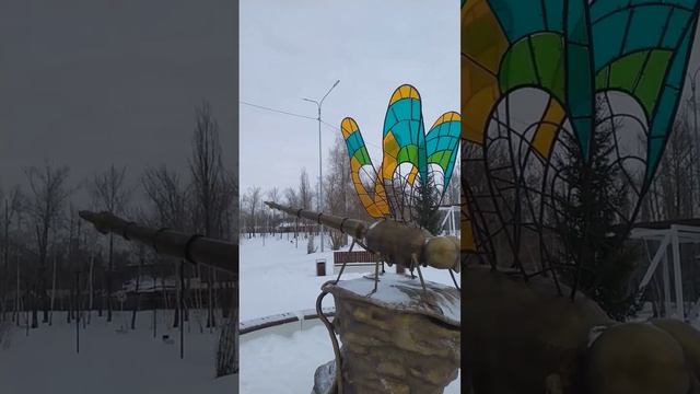 Стрекоза зимой. Павлодар 02.02.2023. смотреть онлайн